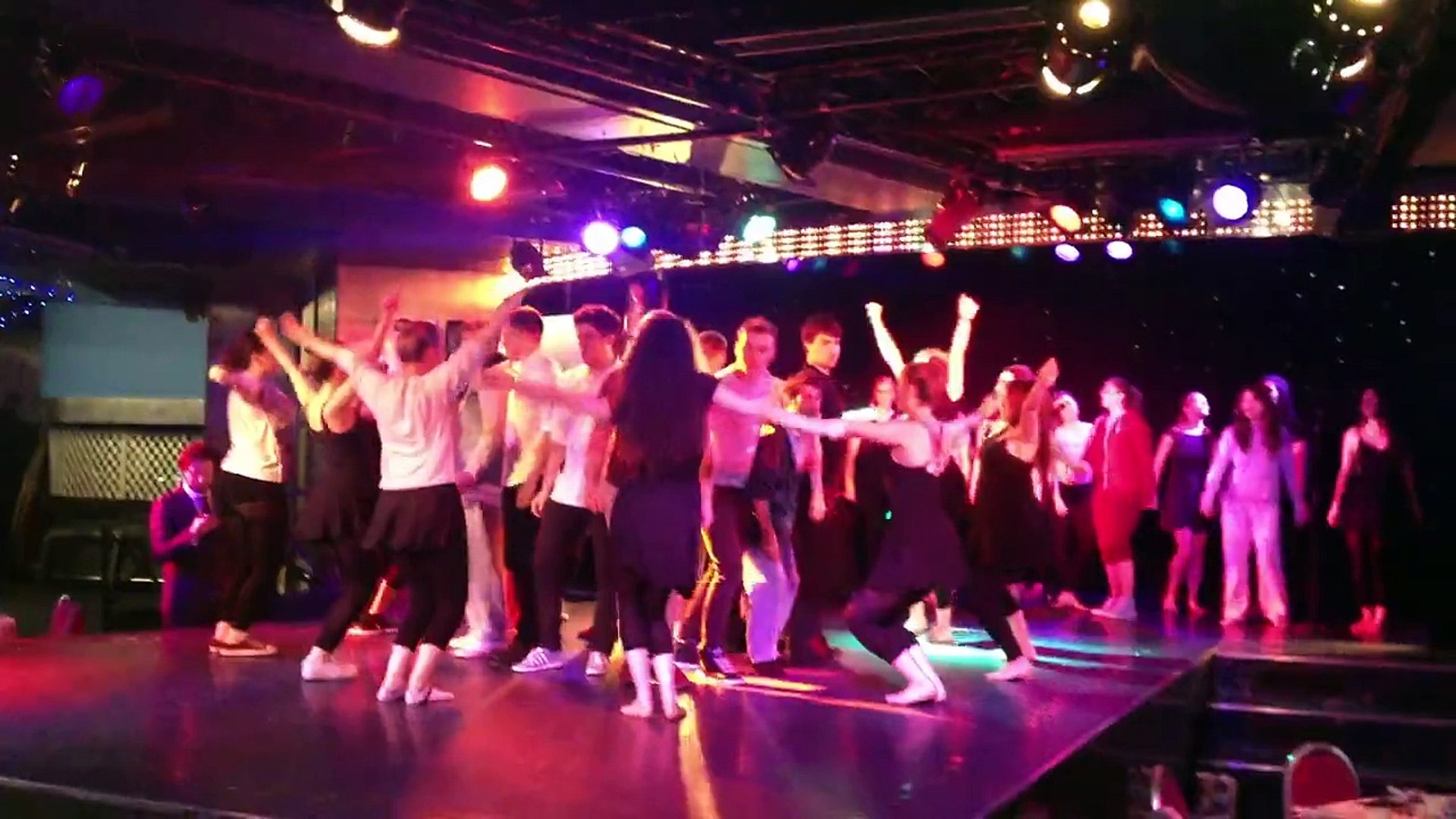 ⁣Musical Theatre Students Rehearsing for Student of The Year Ceremony