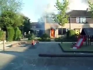 brandweer hoorn, middel brand oude ambacht