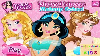 Disney princess make up school girls games