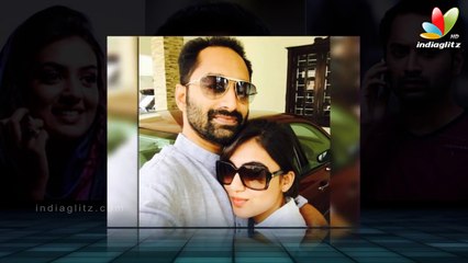 Nazriya's anger management tips for Fahadh Fazil