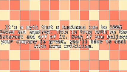 Coping With Criticism As A Web Marketer