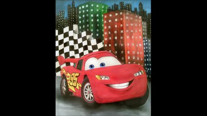 paint a cartoon character - أرسم شخصيّة كرتونيّة (Cars 2)