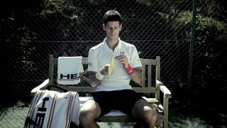Novak Djokovic plays the Head Graphene Speed