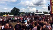 BabyMetal Wall of Death at Reading Festival 2015