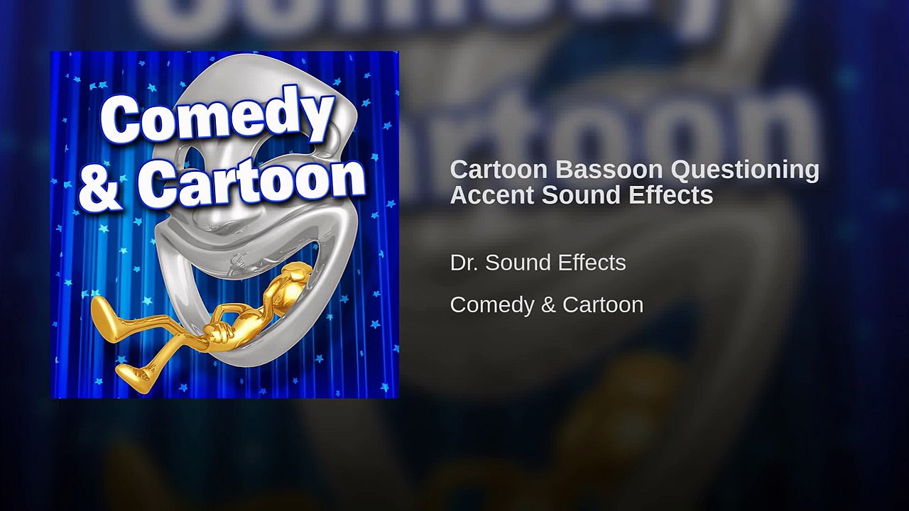 Cartoon Bassoon Questioning Accent Sound Effects