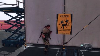 What's that sign say? - METAL GEAR SOLID V: THE PHANTOM PAIN
