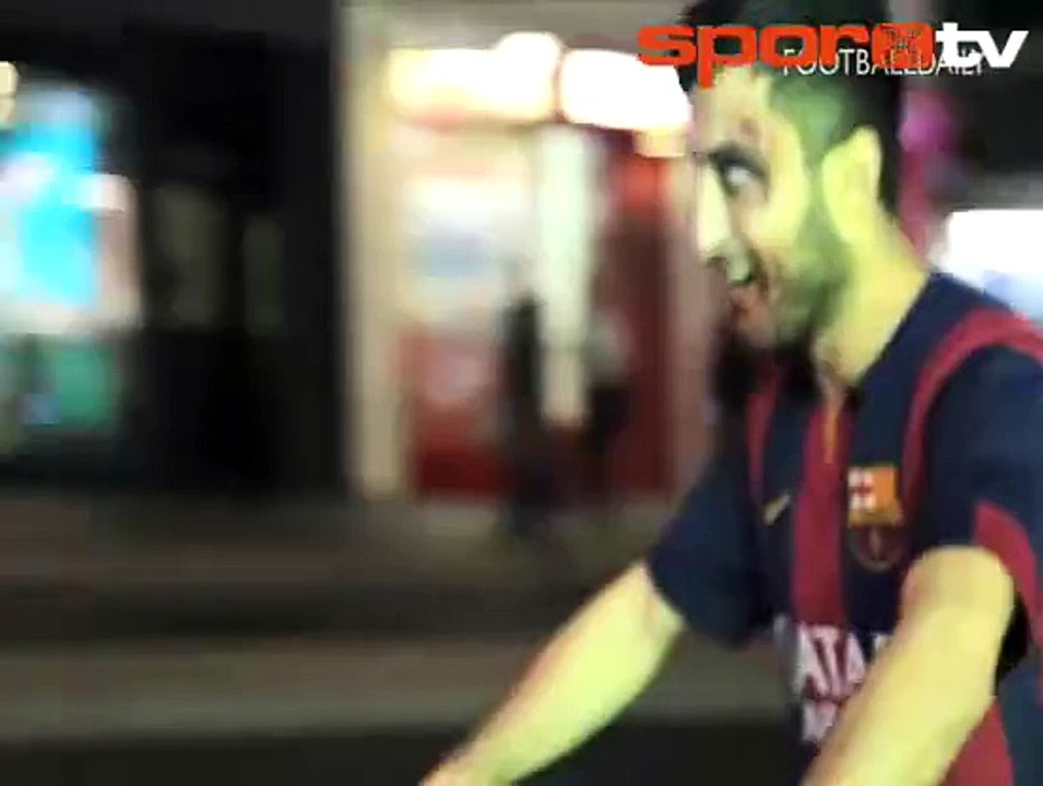 Zombi şakası kızdırdı! Barça ve Suarez...