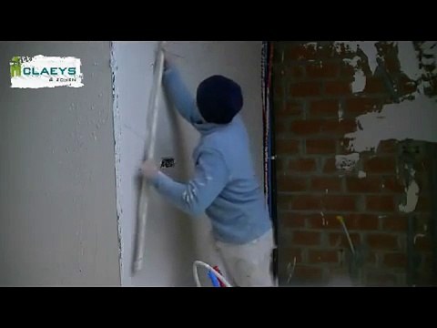 Claeys & Zonen - Bepleisteren van muren MP75 Machinaal