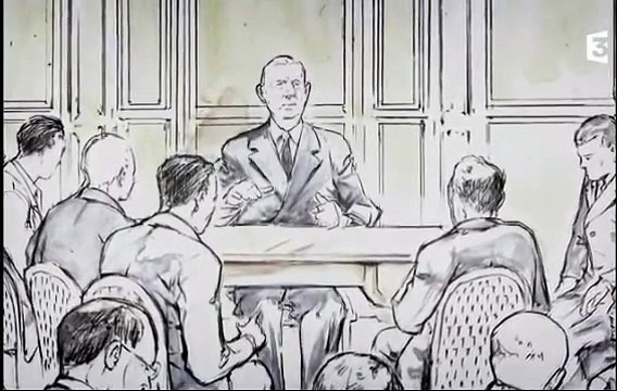 La Vème République - François Mitterrand contre le Président Charles De Gaulle - 4