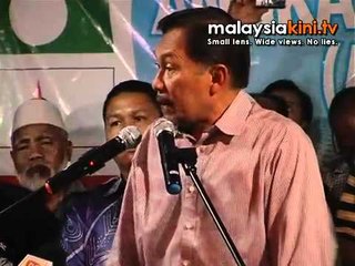 Anwar's Speech at Kerdau Part 1