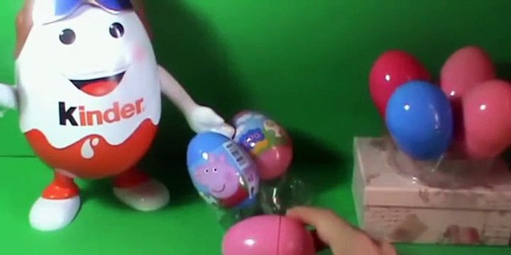Pepa la Cerdita Huevos Kinder Sorpresa - Juguetes de Pepa Pig Kinder Sorpresa 2015