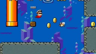 Super Mario World Custom Level: Elster Lake (prototype)