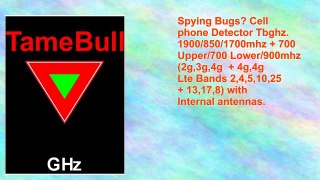 Cell Phone Detector Tbghz 2g3g4g 4g Lte Bands 2451025 13178