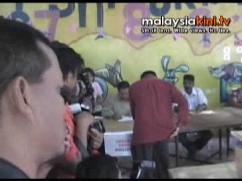 Nai Khan Ari cast his vote