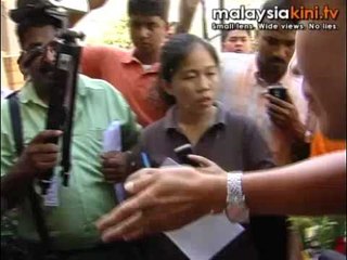 Hindraf anniversary: Presenting PM with roses