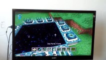 Minecraft-Defeating the Ender Dragon in Creative mode