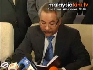 Khir calls speaker 'biased', gets the boot