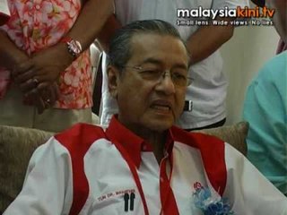 Mahathir:  "... macam makan babi"
