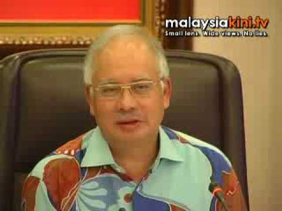 Najib on Manek Urai