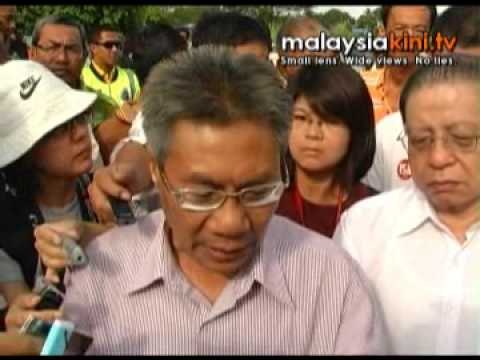 Mansor loses his cool