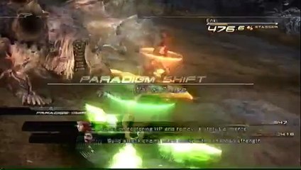 Final Fantasy XIII Chapter 6 Boss fight Enki Enlil