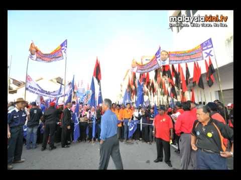 Early scenes of Bukit Gantang