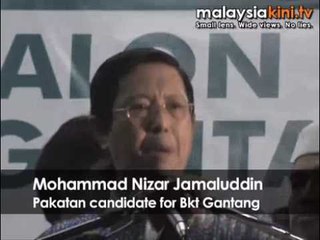 Nizar is PAS' Bkt Gantang candidate