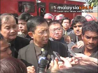 Stopped at the gates