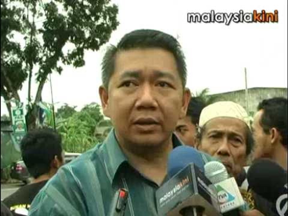 PAS posters torn