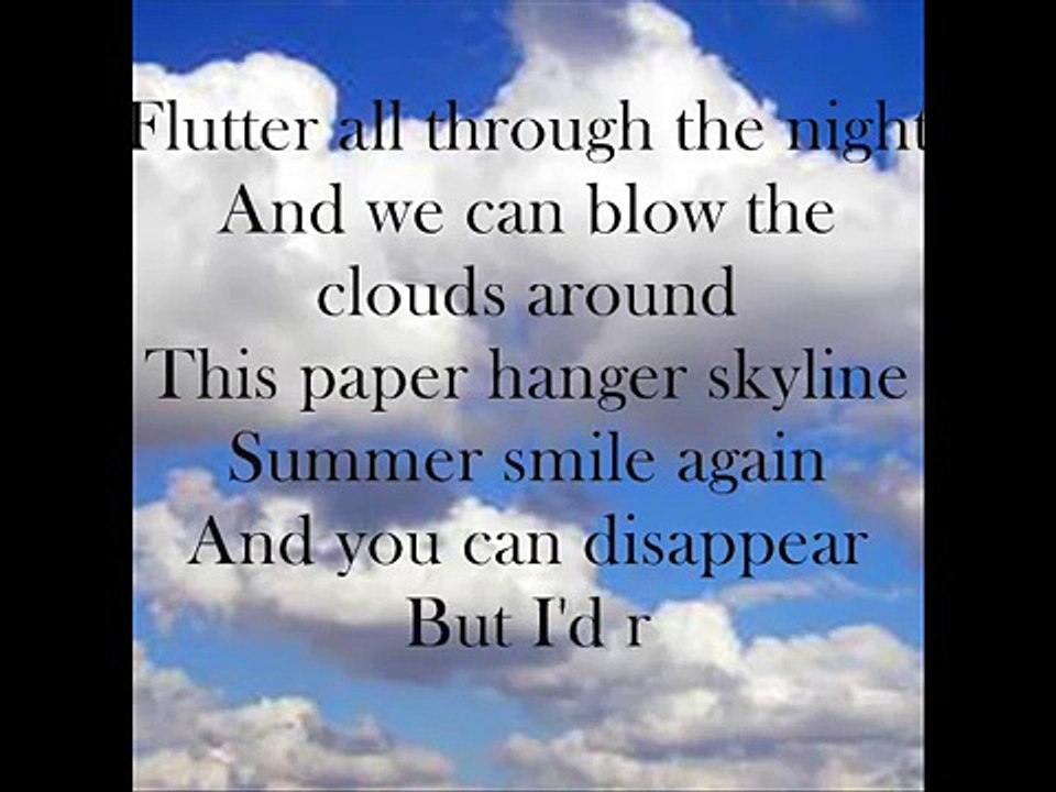 Captains of the Sky by Sky Sailing *with lyrics*