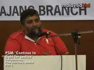 PSM: 'Continue to fight for justice' - P1