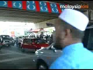 Scenes at polling centre