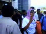 Women activists manhandled by MIC workers