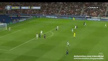Edinson Cavani 1:0 Amazing Goal | Paris Saint-Germain v. FC Girondins Bordeaux - 11.09.2015 HD