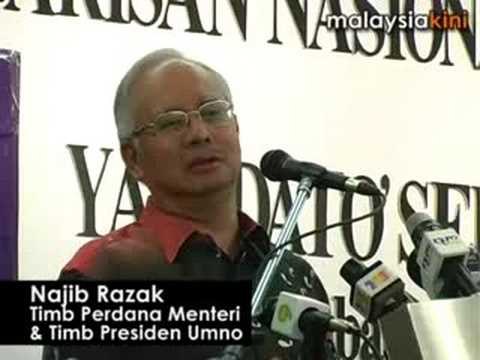 Najib kenalkan calon BN untuk Permatang Pauh - Bhg 1