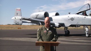 A-10 Aircraft Dedication for Twin Falls and Jerome, Idaho