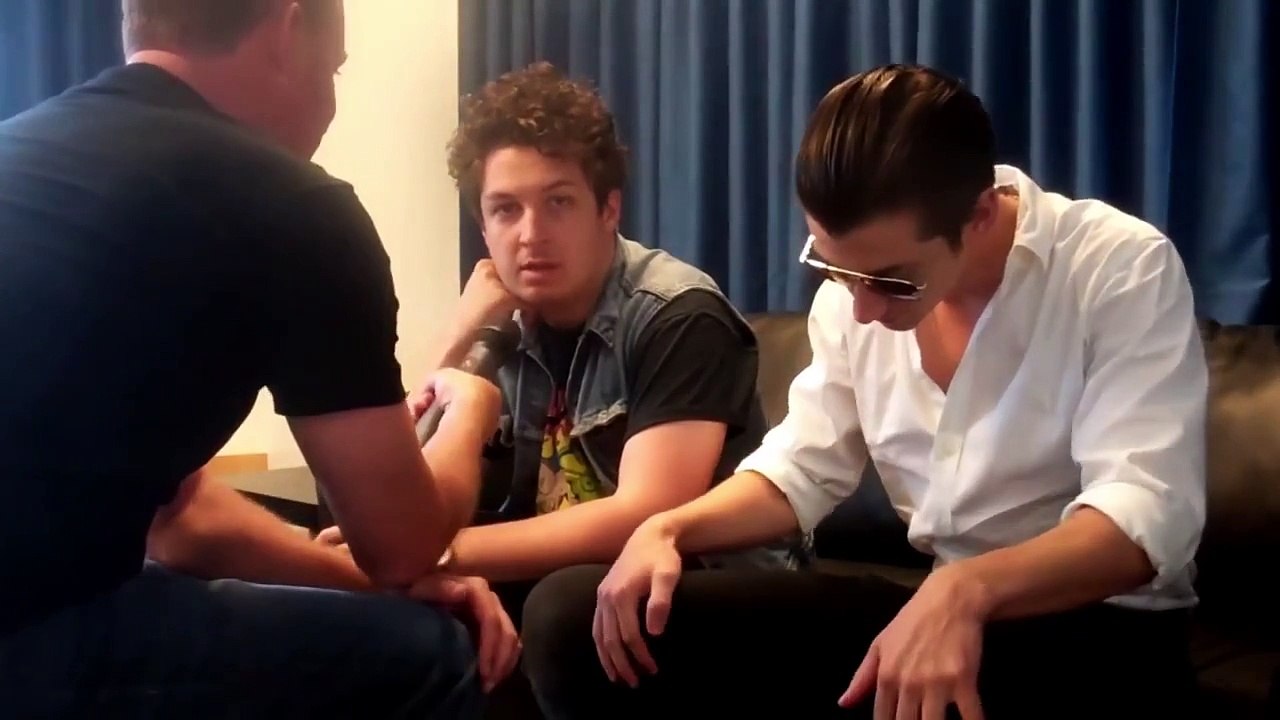 Alex Turner and Matt Helders from Arctic Monkeys chat with Leake on SiriusXM