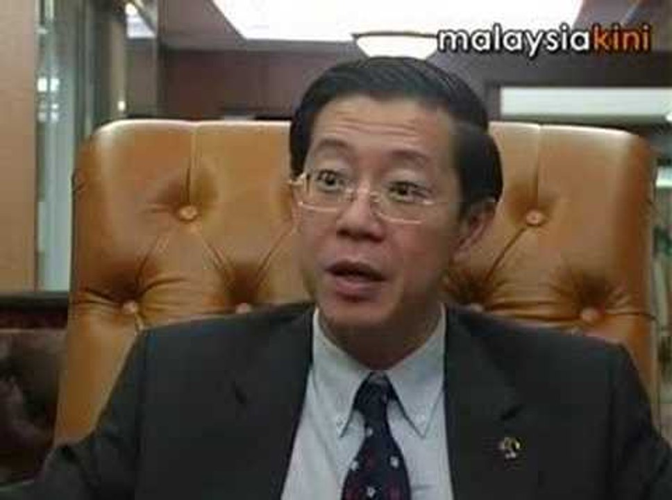 Guan Eng on experience