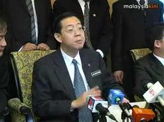 Guan Eng on Mahathir's resignation from Umno