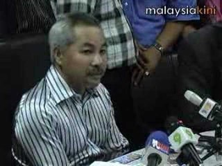 Opposition leader Khir: We'll be watching.