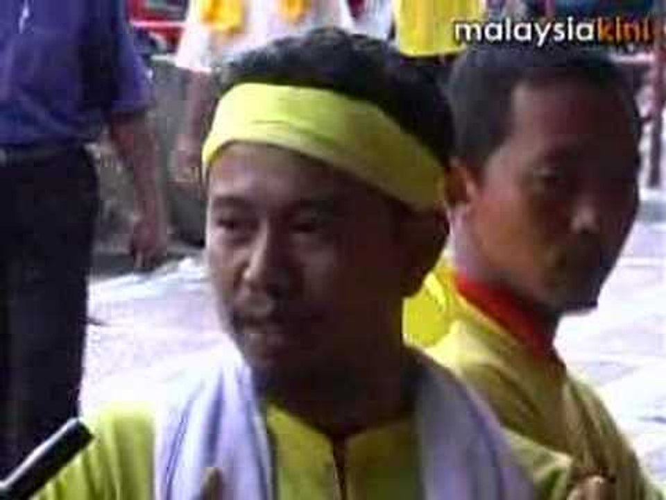 Vox pop on the Bersih march