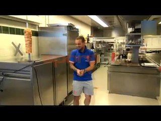 Sneijder ve Kuyt döner ustası oldu!