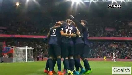Edinson Cavani 2 nd Amazing Goal PSG 2 - 1 Bordeaux Ligue 1 11-9-2015
