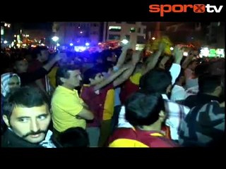 Ülkenin dört bir yanından şampiyonluk kutlamaları