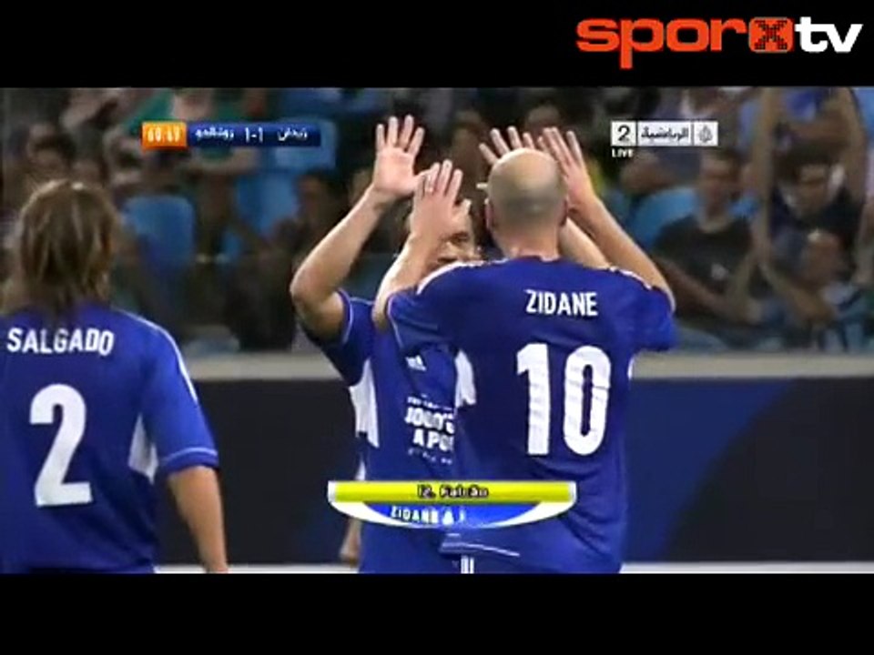 Zidane ile Ronaldo karşı karşıya geldi! | Ronaldo XI 3-2 Zidane XI