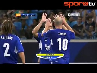 Zidane ile Ronaldo karşı karşıya geldi! | Ronaldo XI 3-2 Zidane XI