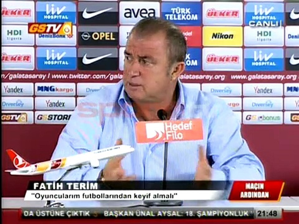 Fatih Terim: "Herkes Real Madrid maçını konuşuyor"
