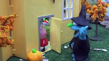 Halloween Trick Or Treat Play Doh Peppa Pig Halloween Costume Prank Story Cookie Monster Playdoh