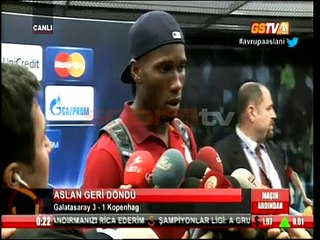 Drogba'dan Kopenhag galibiyeti yorumu