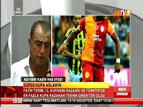 Fatih Terim'den Süper Kupa galibiyeti yorumu